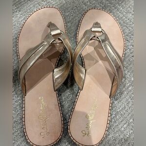 Lilly Pulitzer thong sandal